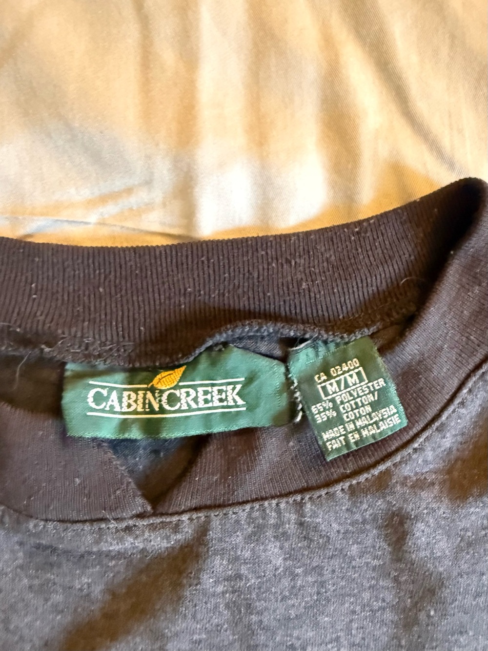 Cabin Creek Black Tank Top with Small Multicolor Floral Motif - Picture 6 of 6